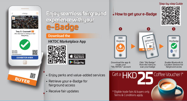 Experience seamless fairground experience with your e-Badge